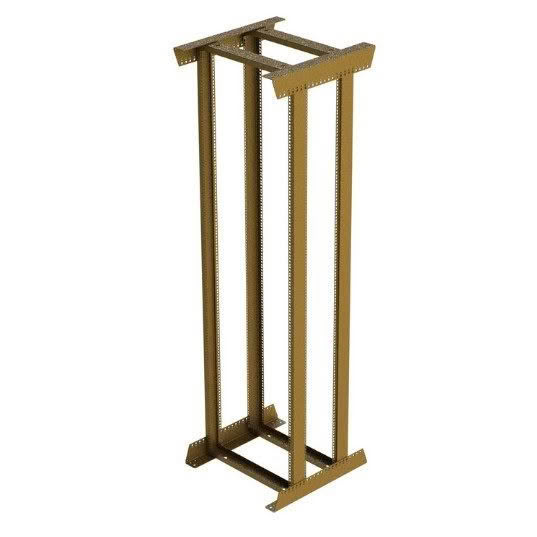 Industrial rack frame enclosure