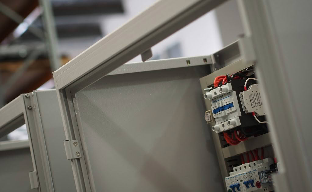 Electrical enclosure internal wiring
