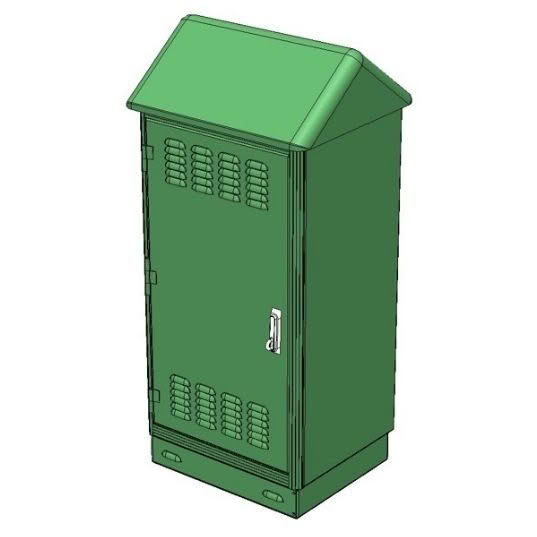Outdoor weatherproof enclosure cabinet