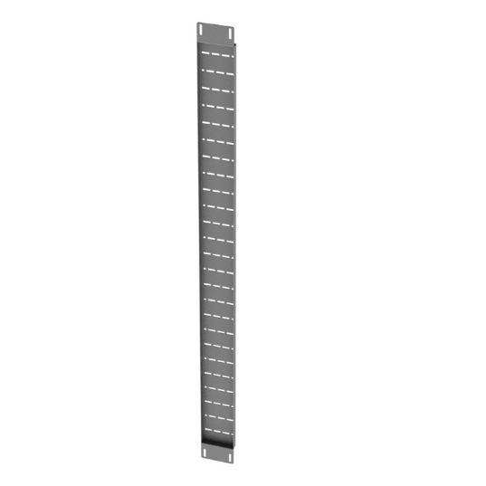 Vertical rack cable lacing panel 32U