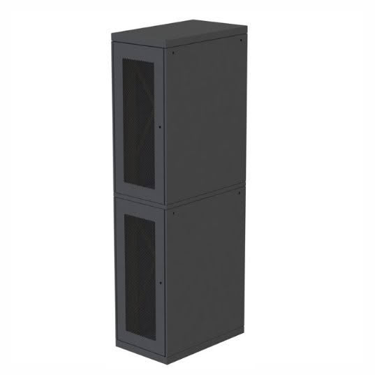 Indoor server rack cabinet mesh door