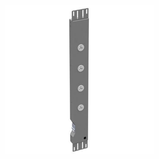 Rack mount PDU with 4 outlets