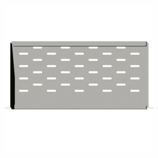Ventilated rack panel side cover