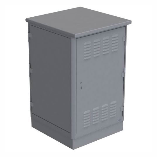 Industrial two door enclosure unit