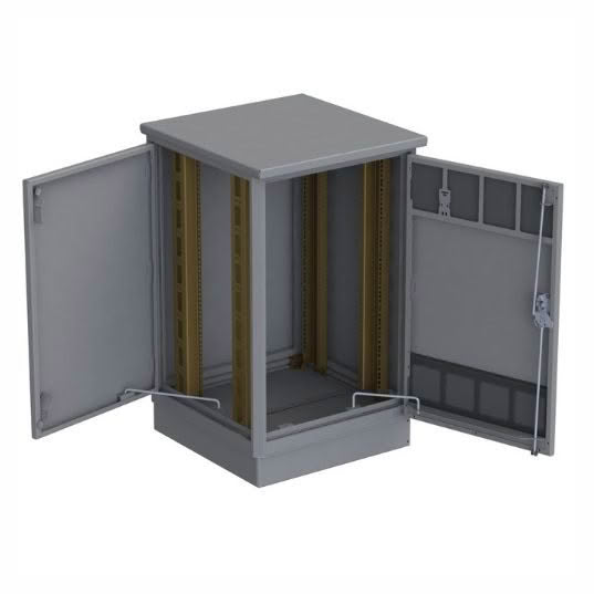Open cabinet enclosure internal